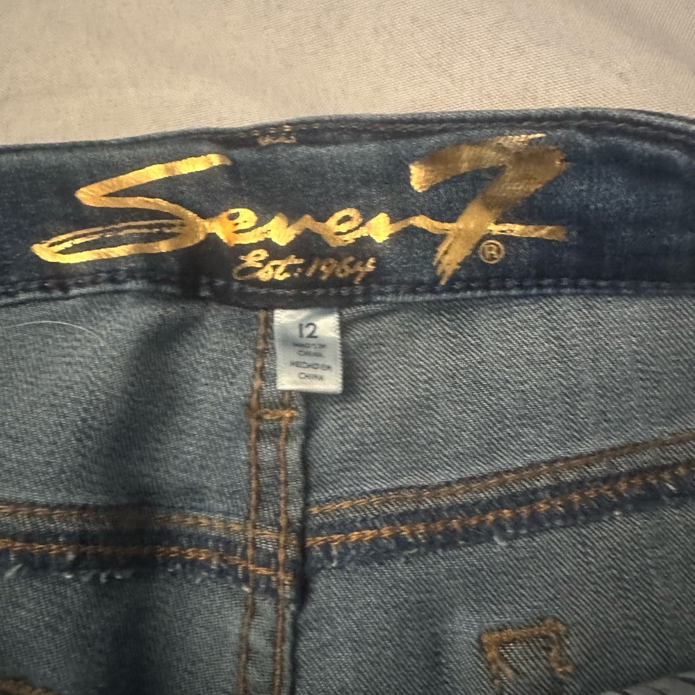 Seven7 jeans size 12 - Picture 6 of 7